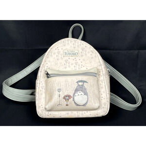 Loungefly Studio Ghibli My Neighbor Totoro Rain MINI Backpack Roughly 10" X 10"